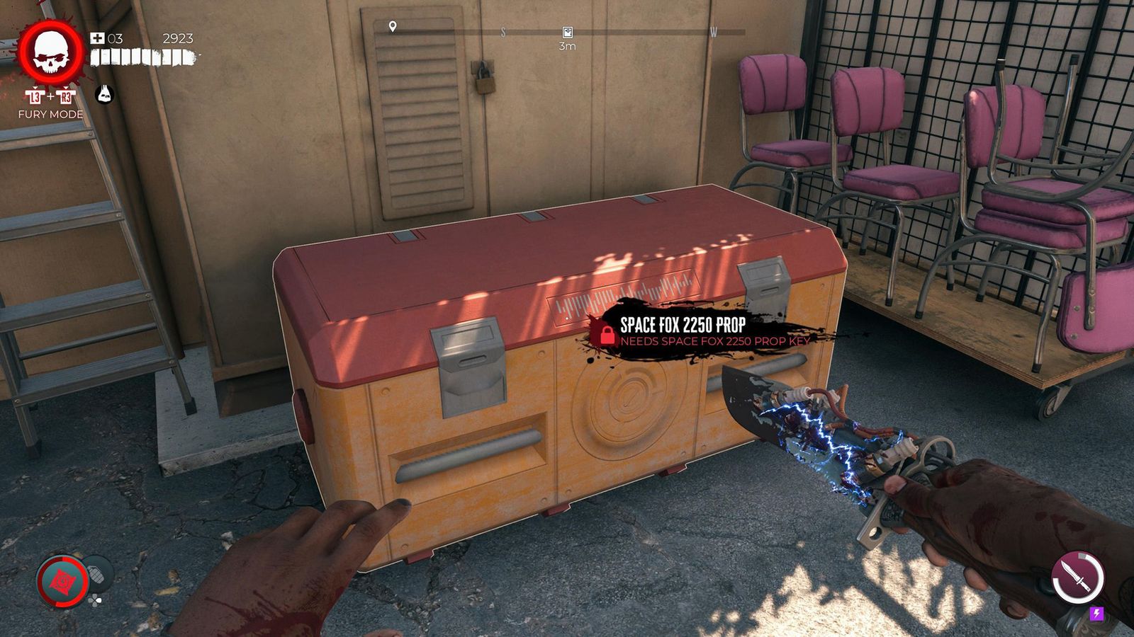Space Fox 2250 Prop Container dead island 2